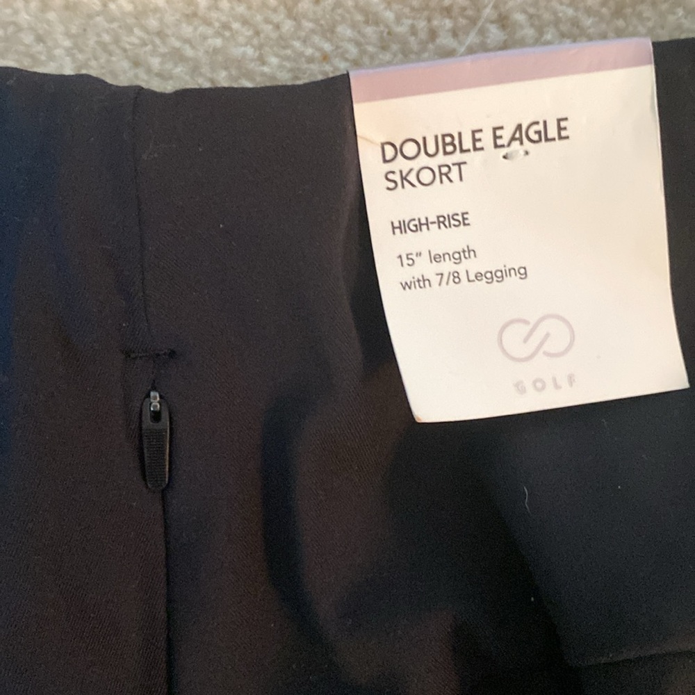 Calia NWT XS double Eagle SKORT high rise - Picture 3 of 9